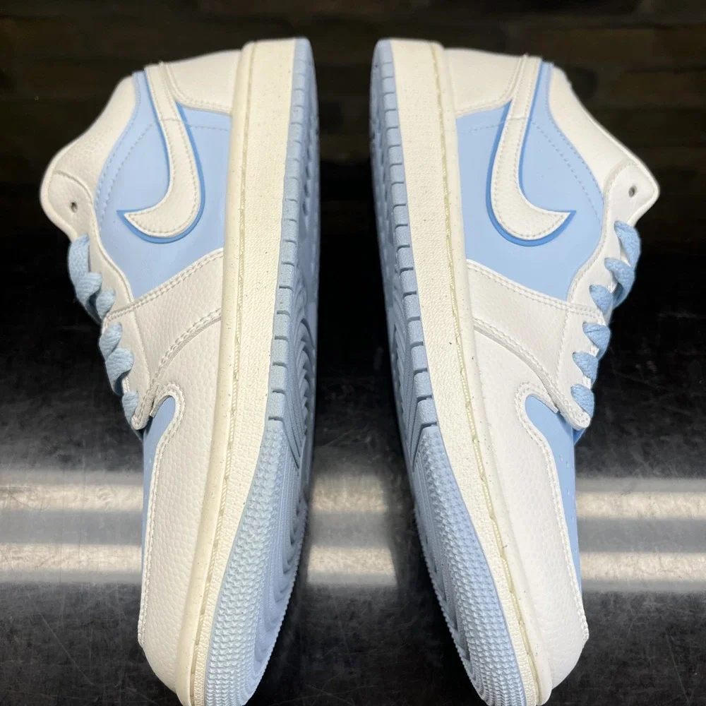 Womens Size 8 - Nike Air Jordan 1 Low SE Reverse Ice Blue DV1299-104